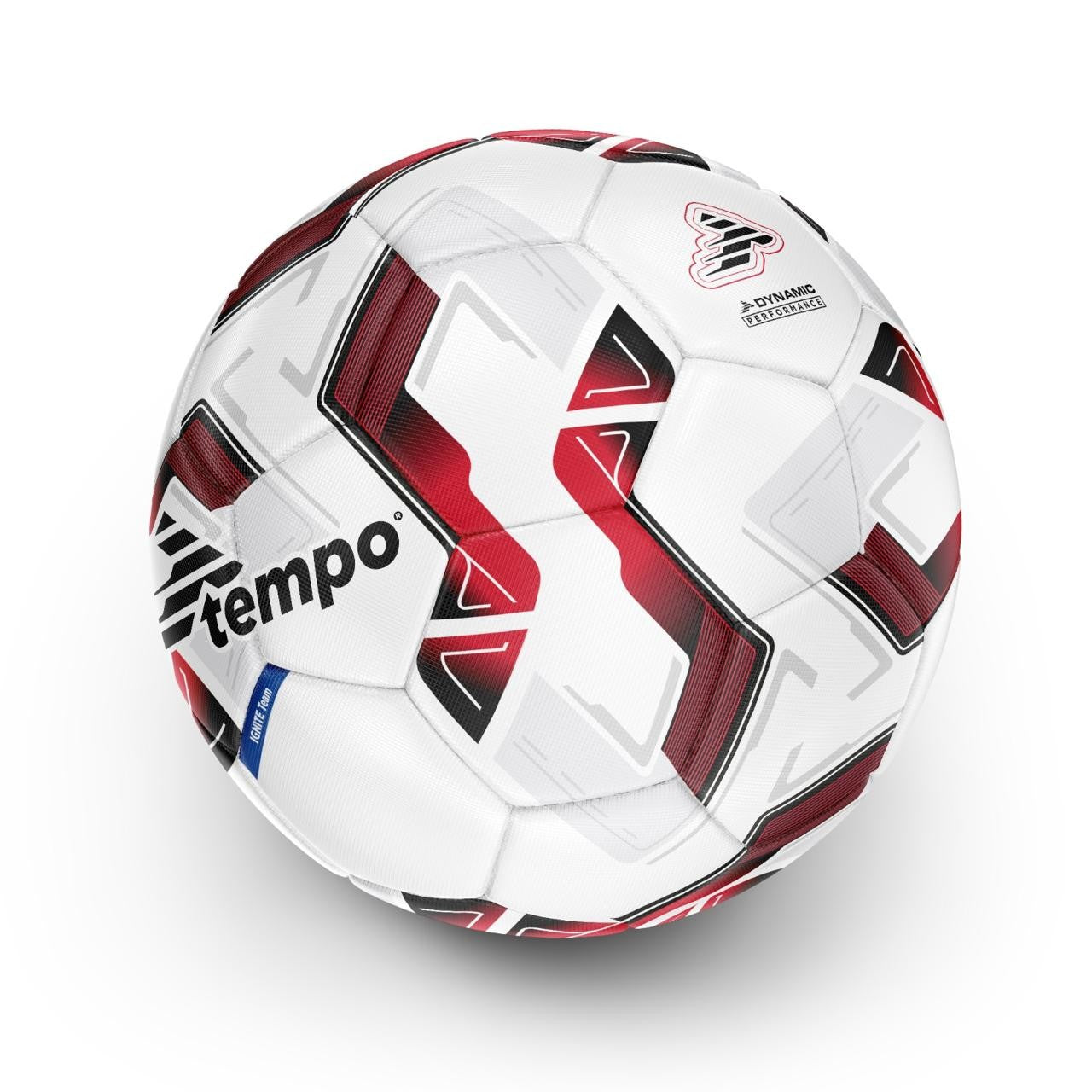 Tempo IGNITE Team White/Red Size 3