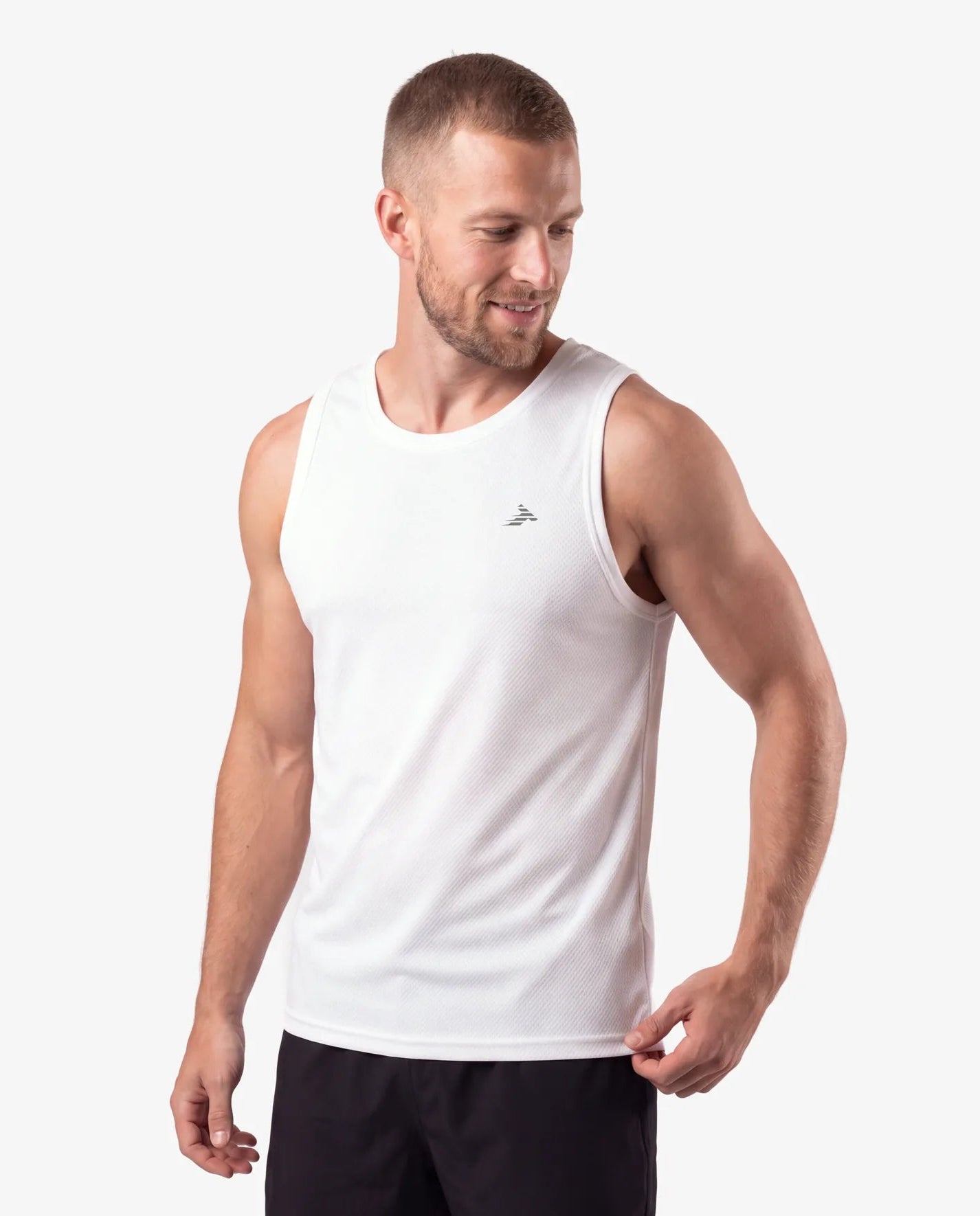 Men's Core Training Tank - White