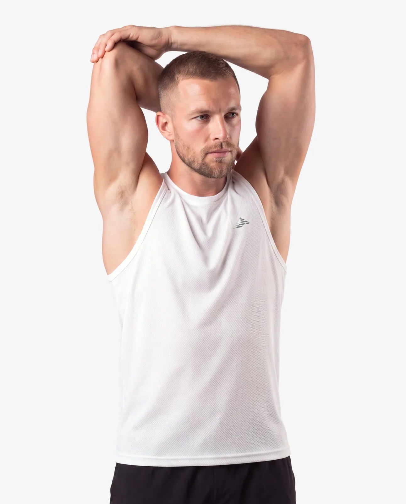 Men's Core Training Tank - White