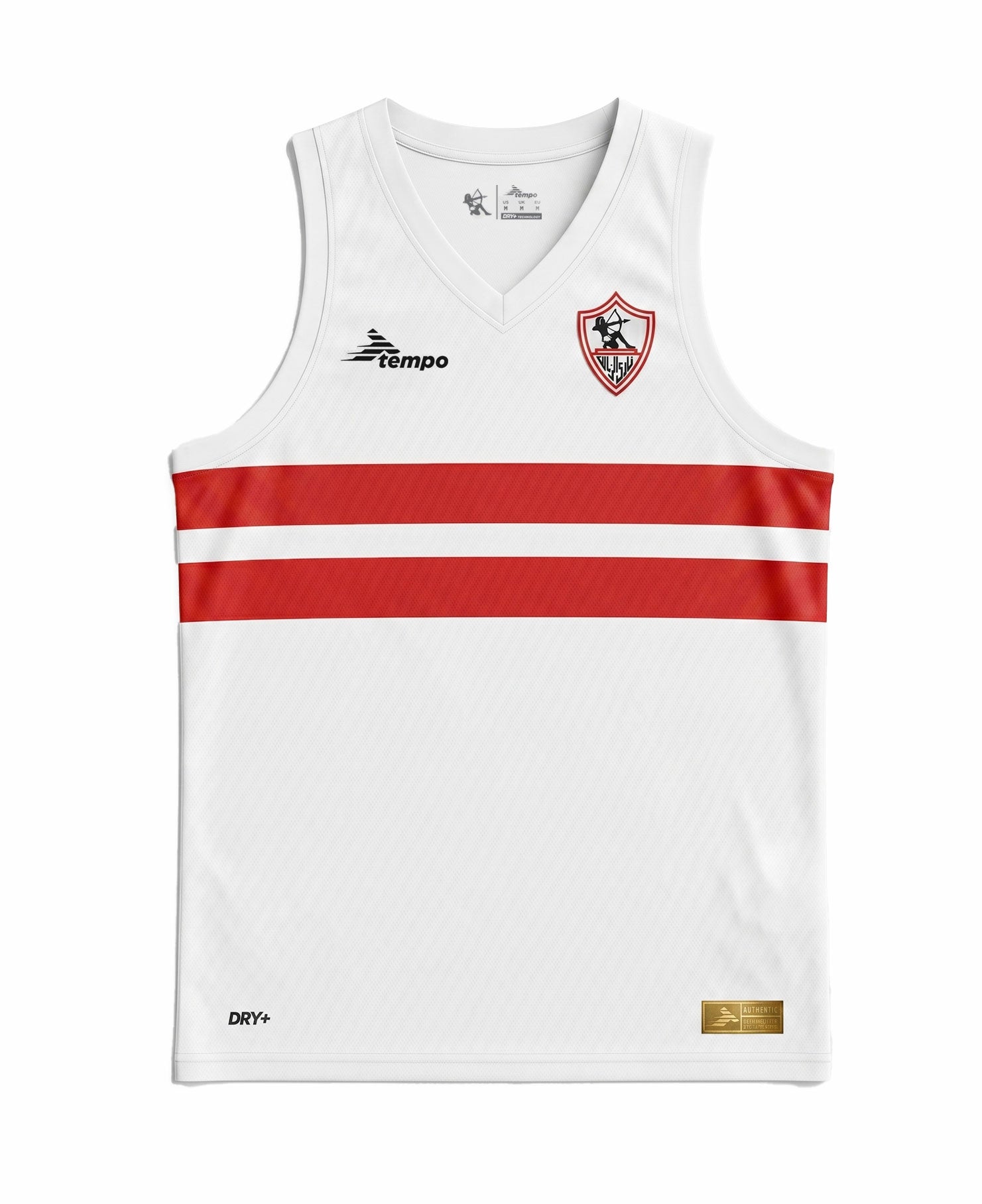 Zamalek Home Basketball Jersey 23/24 - Player Edition