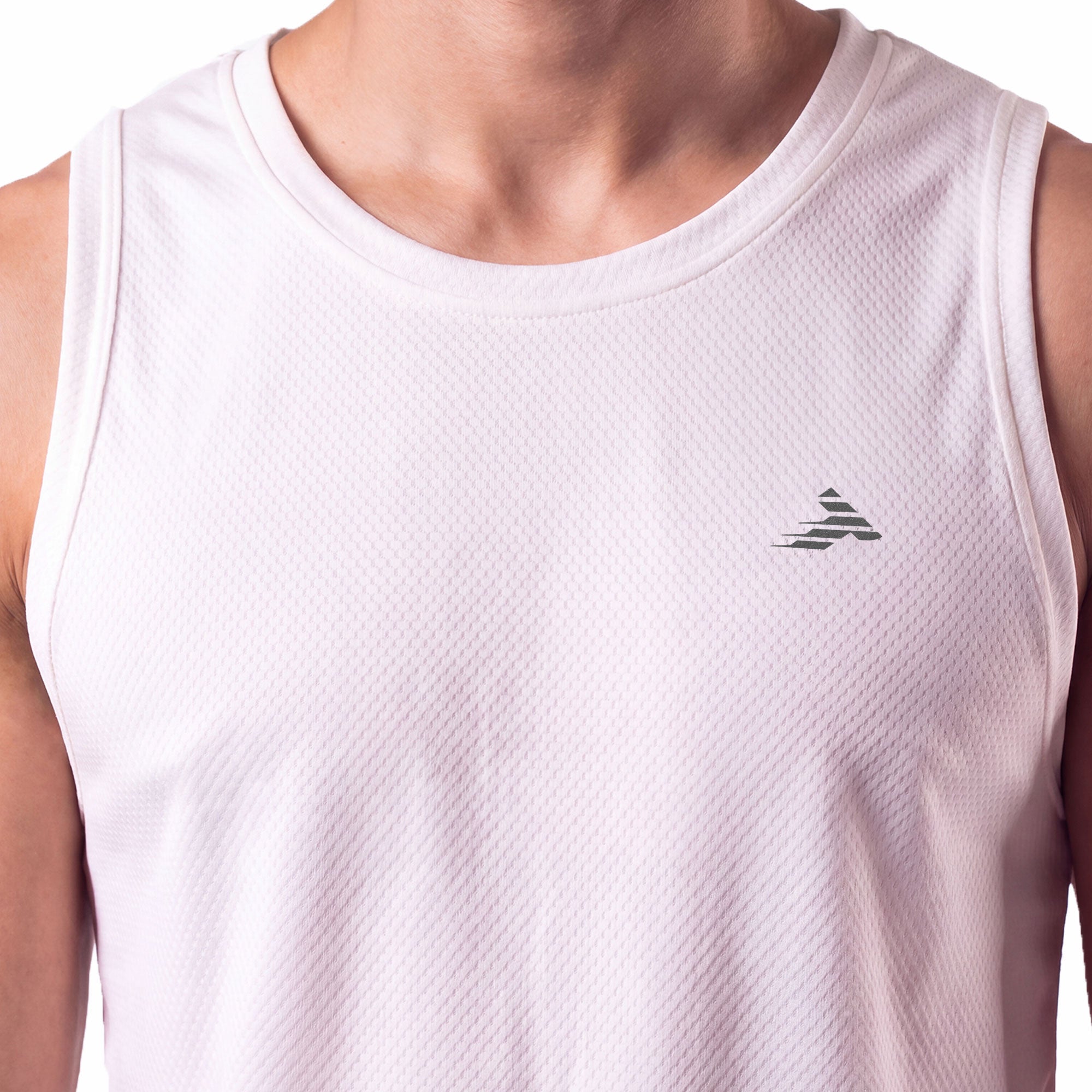 Men's Core Training Tank - White