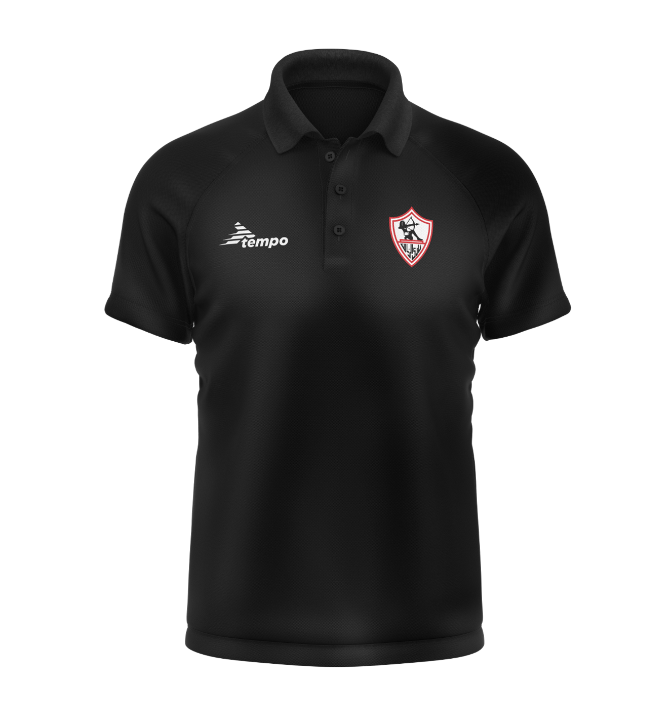 Zamalek Black Polo T-Shirt