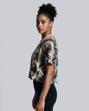 Women's Short Sleeve Crop Top - Sublimation