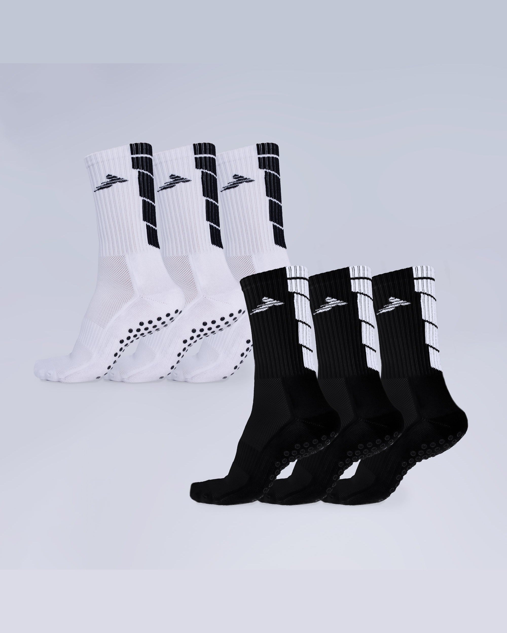 Power 6 Pack Grip Socks