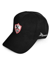Official Zamalek SC black team cap with embroidered crest