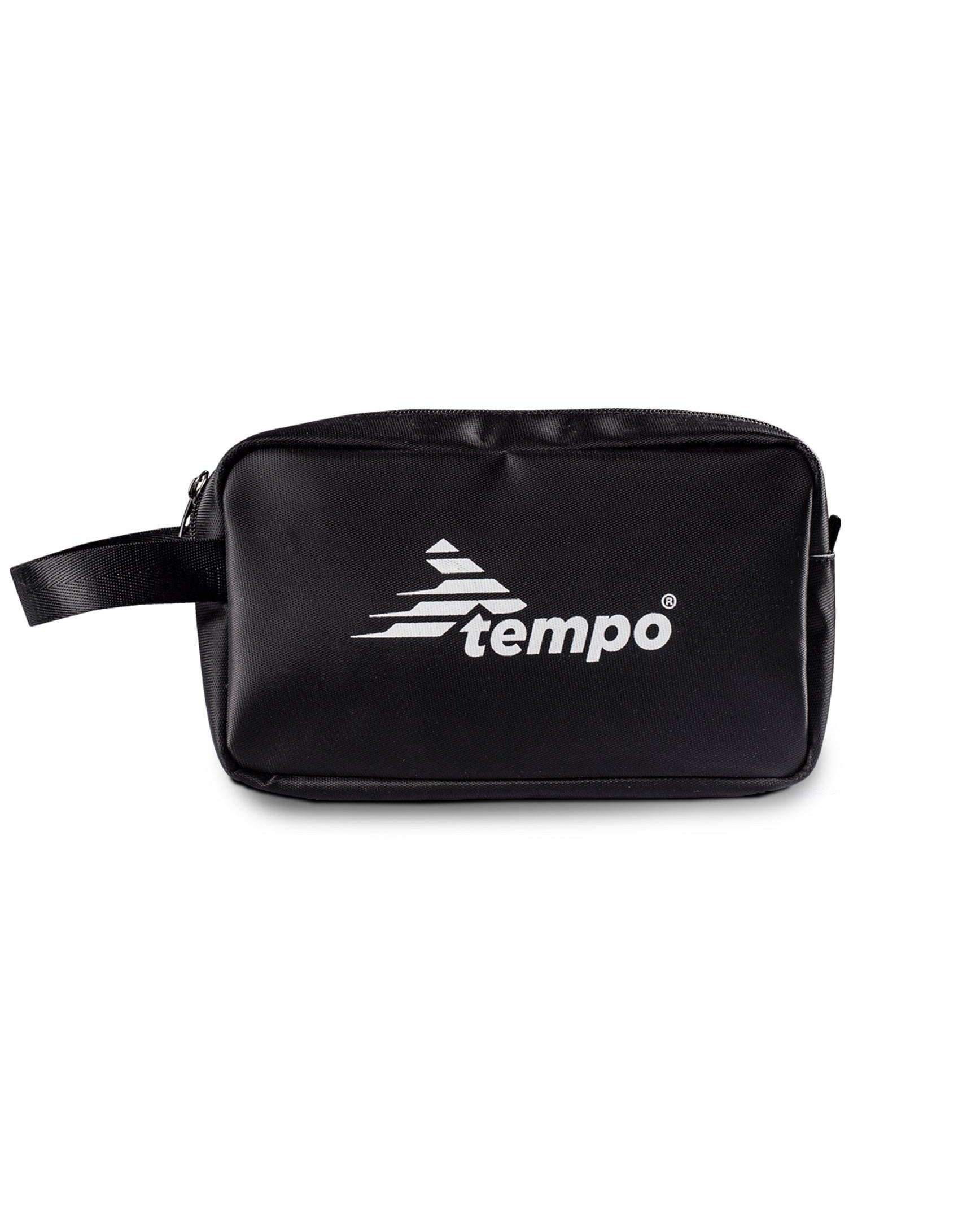 ESSENTIALS Toiletry Bag Black - Tempo Sport