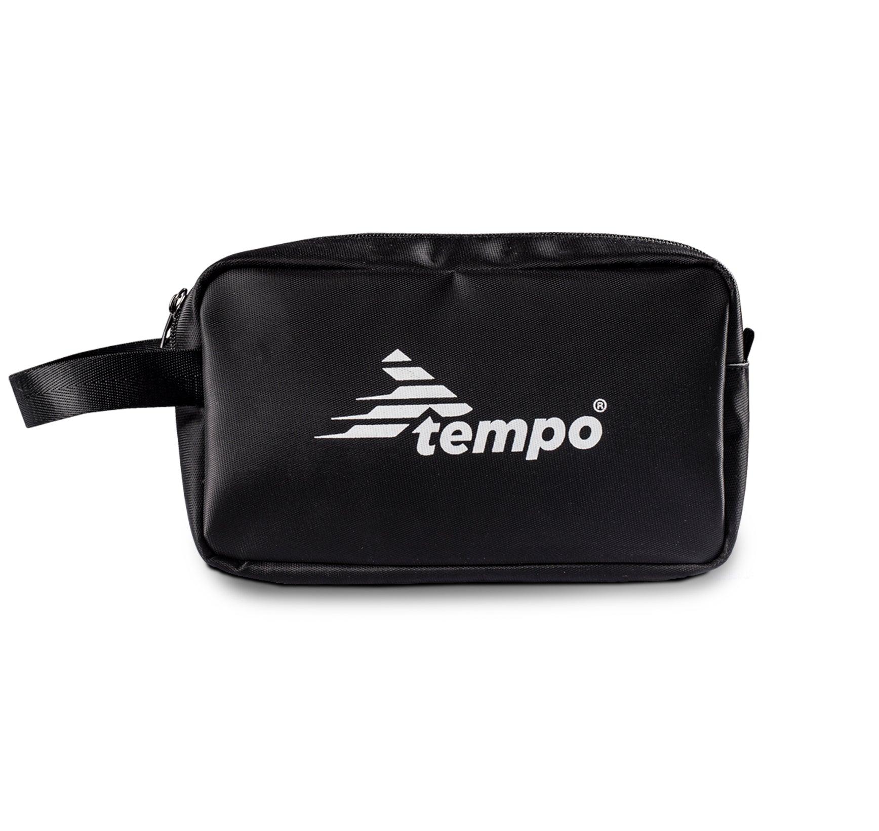 ESSENTIALS Toiletry Bag Black - Tempo Sport