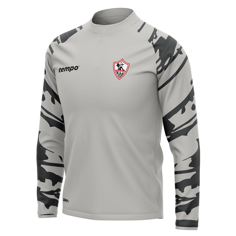 Winter Training Top Zamalek Grey 21-22 - Tempo Sport